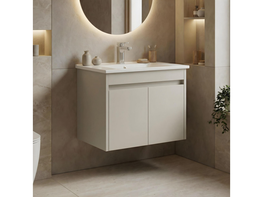 Mueble para lavabo «Arno 65» - 65 x 45 x 52 cm - Cashmere