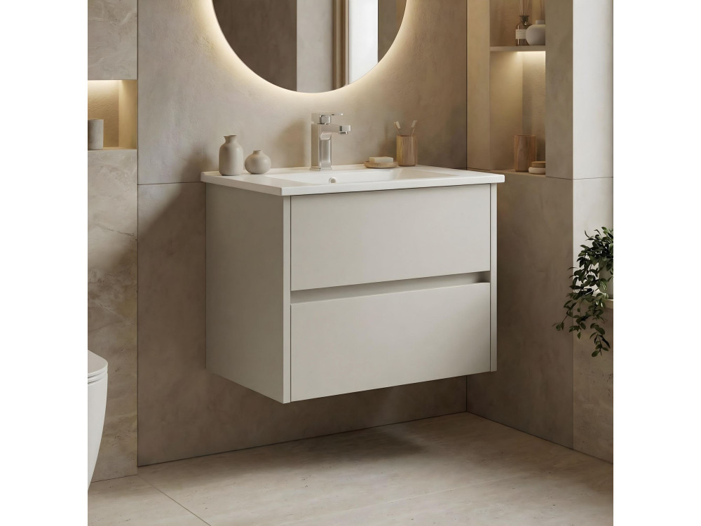 Mueble para lavabo «Arno 65» - 65 x 45 x 52 cm - Cashmere