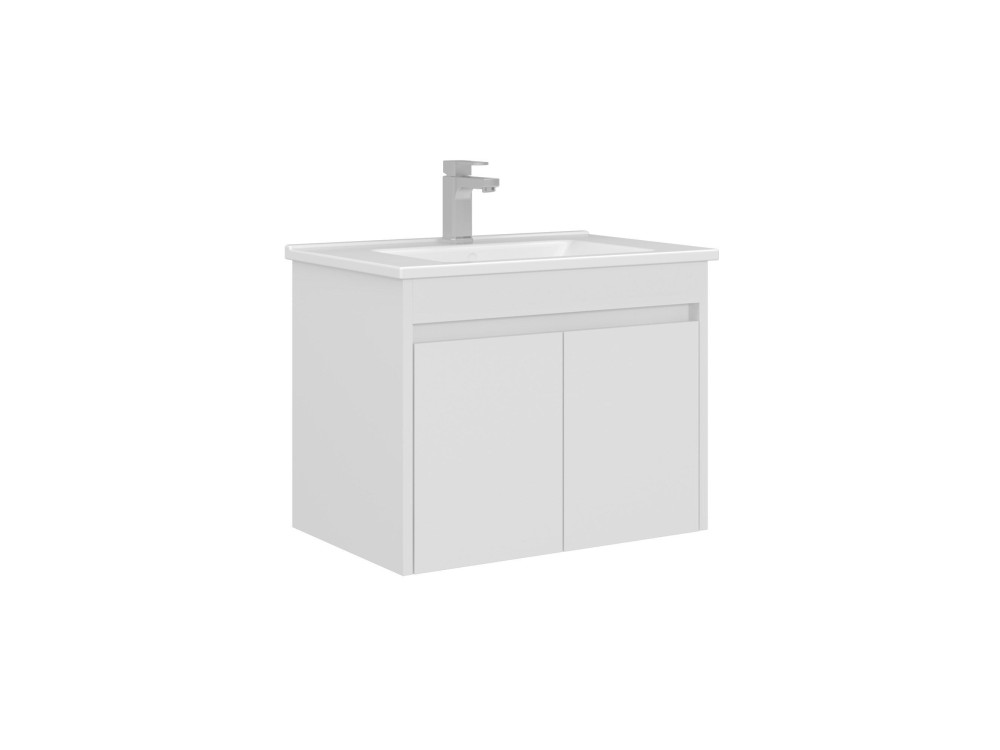 Mueble para lavabo «Arno 65» - 65 x 45 x 52 cm - Blanco
