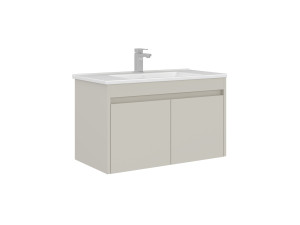 Mueble para lavabo «Arno 85» - 85 x 45 x 52 cm - Cashmere