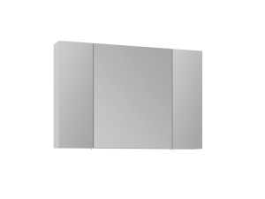Mueble de baño con espejo «Nuvola 100 v2» - 97 x 16 x 66 cm - Cashmere