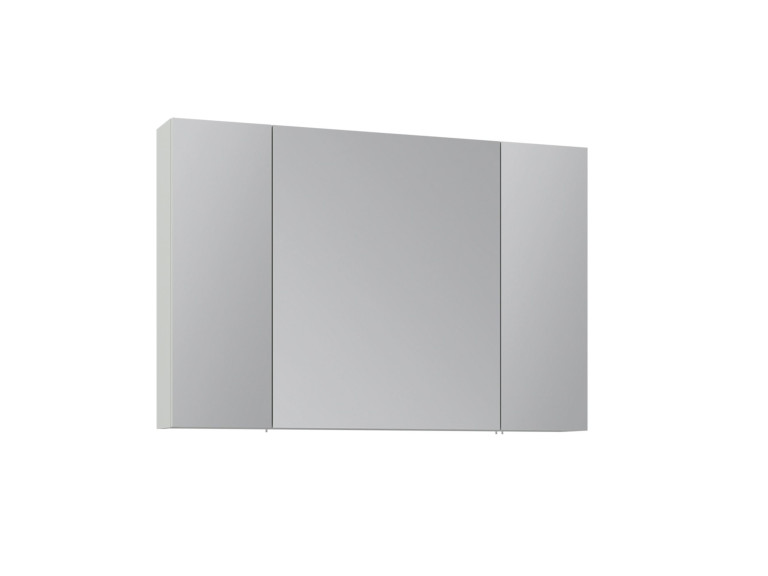 Mueble de baño con espejo «Nuvola 100 v2» - 97 x 16 x 66 cm - Cashmere
