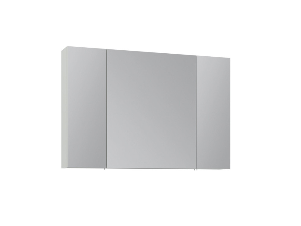 Mueble de baño con espejo «Nuvola 100 v2» - 97 x 16 x 66 cm - Cashmere