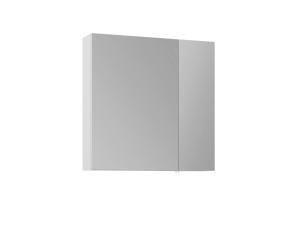 Mueble de baño con espejo «Nuvola 60 v2» - 66 x 16 x 60 cm - Blanco