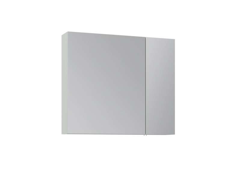 Mueble de baño con espejo «Nuvola 80 v2» - 75 x 16 x 66 cm - Cashmere