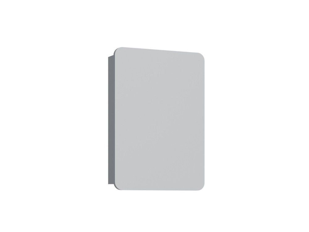 Mueble de baño con espejo «Orbit 50» - 50 x 16 x 71 cm - Gris