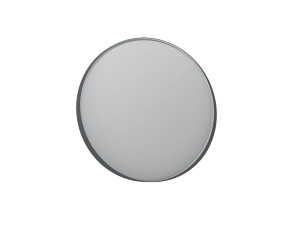 Espejo decorativo de madera «Moonlight 75 v2» - 75 x 7 x 75 cm - Antracita mate