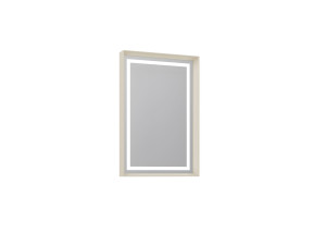 Espejo decorativo de madera «Craft 60 x 90 v2» - 60 x 10 x 90 cm - Matte Mink