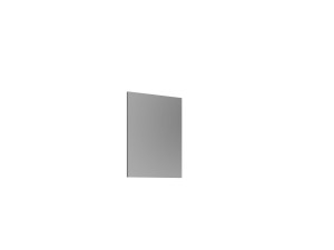 Espejo decorativo de madera «Desna 50» - 55 x 2 x 64 cm - Transparente