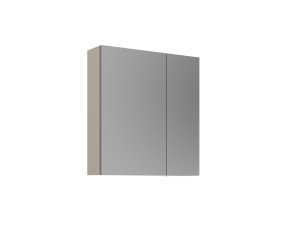 Mueble de baño con espejo «Desna 60» - 60 x 16 x 66 cm - Color arena