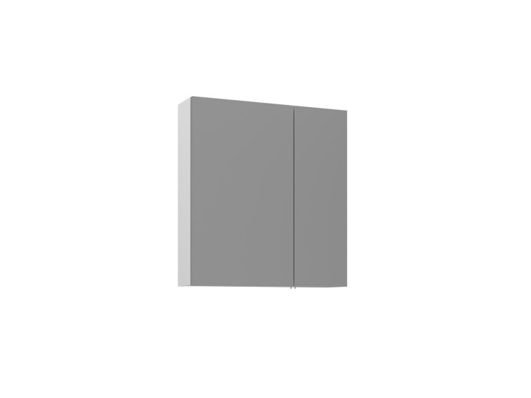 Mueble de baño con espejo «Bari 60» - 60 x 16 x 66 cm - Blanco mate