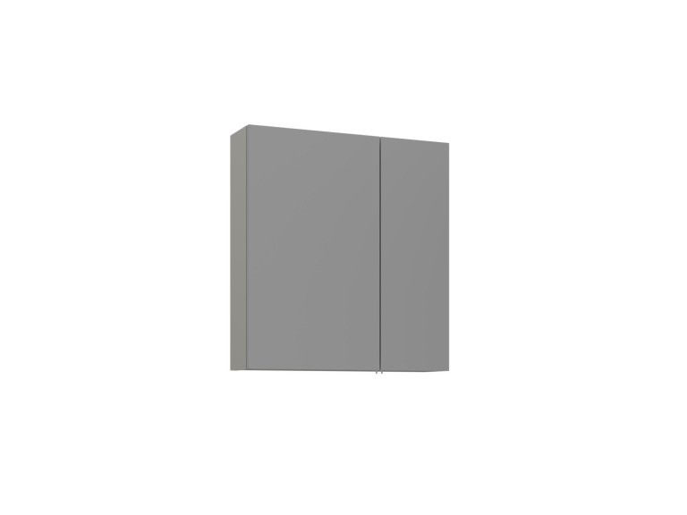 Mueble de baño con espejo «Bari 60» - 60 x 16 x 66 cm - Cachemira mate