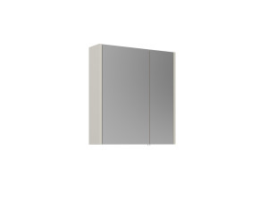 Mueble de baño con espejo «Arno 60» - 60 x 16 x 66 cm - Cashmere