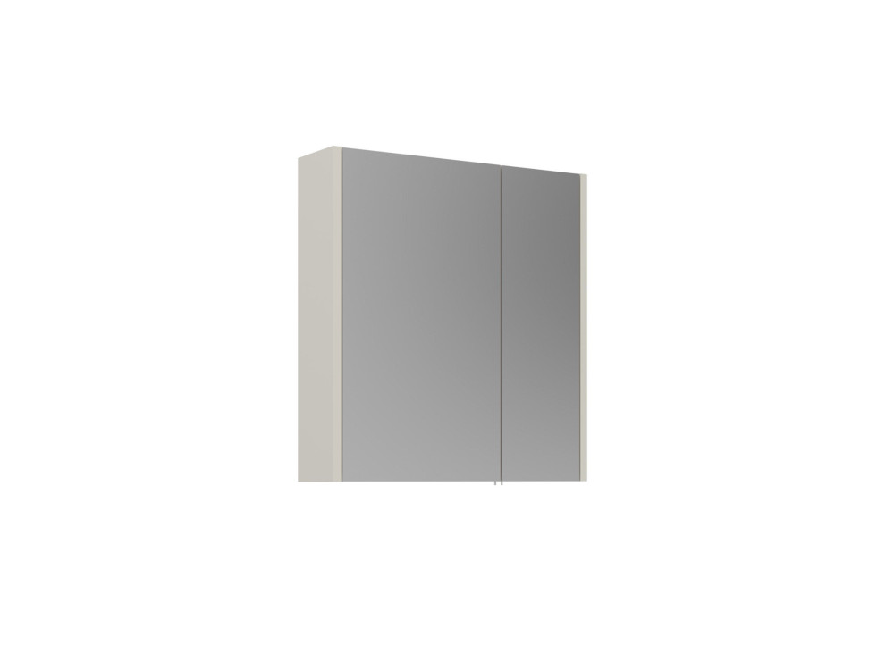 Mueble de baño con espejo «Arno 60» - 60 x 16 x 66 cm - Cashmere