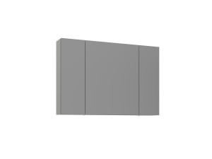 Mueble de baño con espejo «Bari 100» - 97 x 16 x 66 cm - Cachemira mate