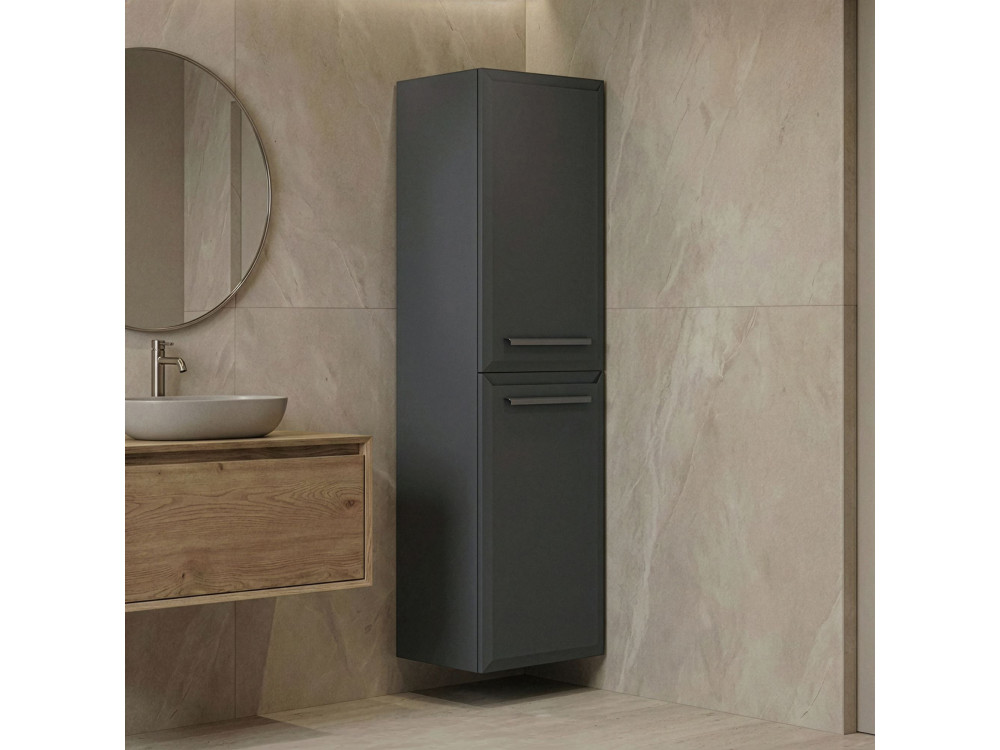 Armario de baño «Nuvola 40 v3» - 40 x 32 x 138 cm - Antracita