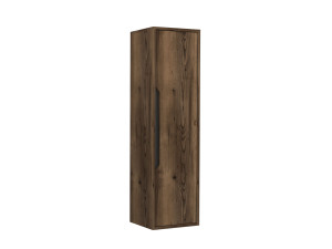 Armario de baño «Galia 40» - 40 x 30 x 138 cm - Nogal oscuro