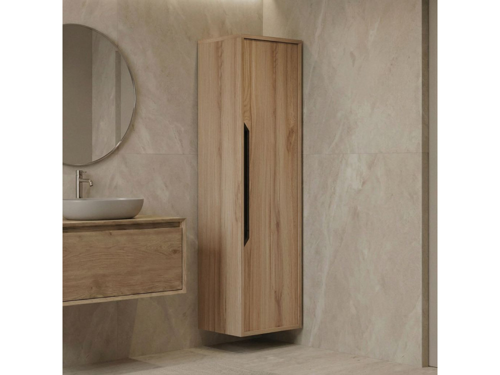 Armario de baño «Galia 40» - 40 x 30 x 138 cm - Roble