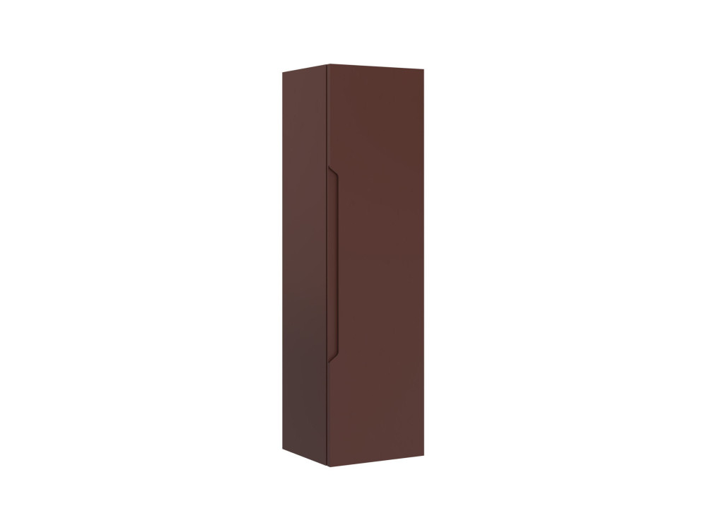 Armario de baño «Messina 40» - 40 x 32 x 138 cm - Rojo mate