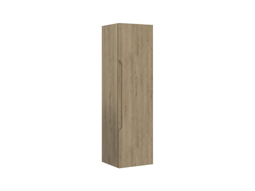 Armario de baño «Messina 40» - 40 x 32 x 138 cm - Roble