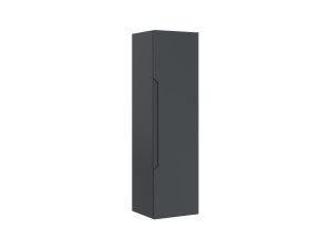 Armario de baño «Messina 40» - 40 x 32 x 138 cm - Antracita mate
