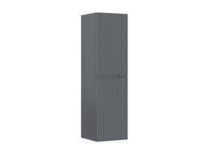 Armario de baño «Moonlight 40» - 40 x 27 x 138 cm - Gris mate