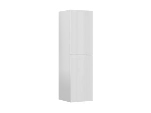 Armario de baño «Moonlight 40» - 40 x 27 x 138 cm - Blanco mate