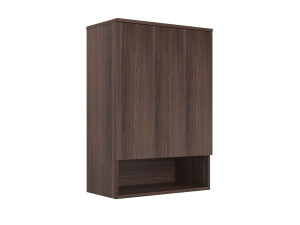 Armario de baño «Bosco Lume 70» - 70 x 36 x 100 cm - Nogal oscuro