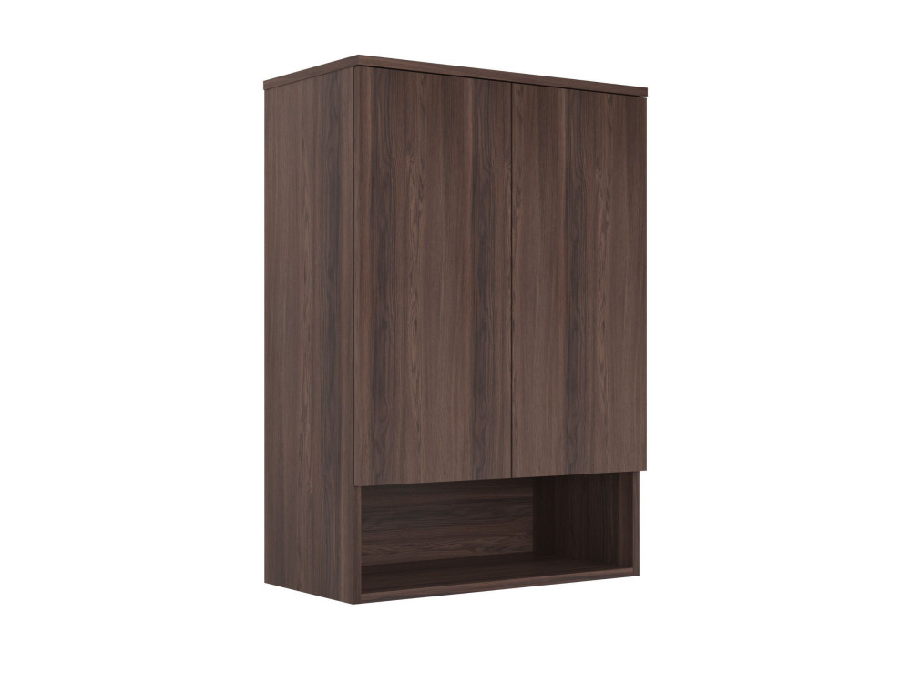 Armario de baño «Bosco Lume 70» - 70 x 36 x 100 cm - Nogal oscuro