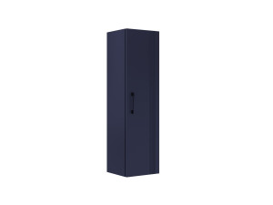 Armario de baño «Bari 40» - 40 x 32 x 138 cm - Azul marino mate
