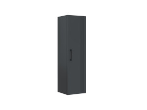 Armario de baño «Bari 40» - 40 x 32 x 138 cm - Antracita mate