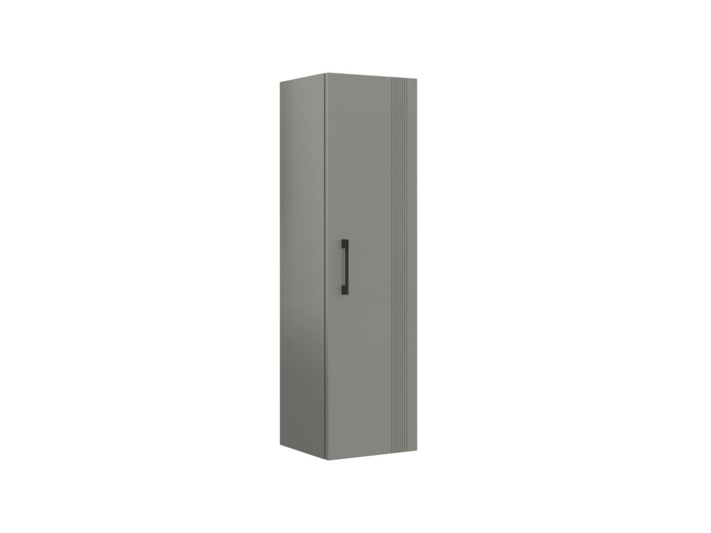 Armario de baño «Bari 40» - 40 x 32 x 138 cm - Cachemira mate