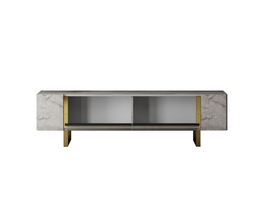 Soporte de TV de madera "Yildiz" - 180 x 30 x 50 cm - TravertinOr