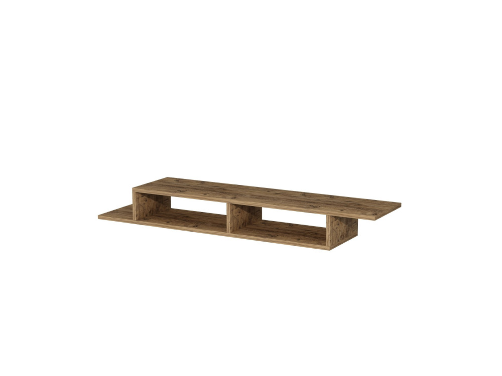 Soporte de TV de madera "Muson" - 120 x 29 x 18 cm - Pino Atlántico