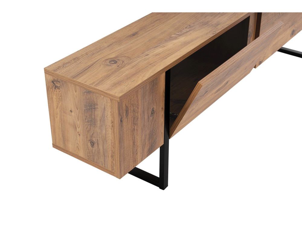 Mueble TV de madera "Serenity" 180 x 30 x 50 cm - Pino Atlántico
