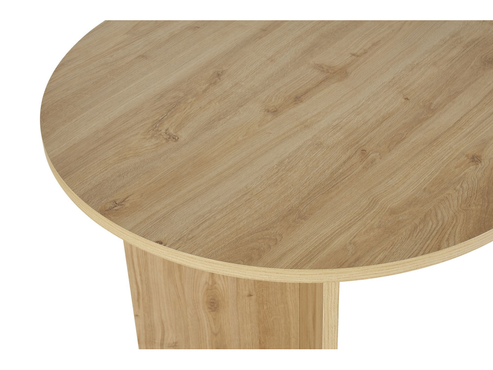 Mesa de comedor de madera "Sablin" 180 x 90 x 75 cm - Roble de Cádiz