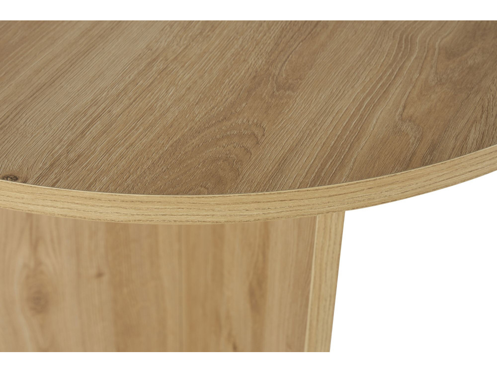 Mesa de comedor de madera "Sablin" 180 x 90 x 75 cm - Roble de Cádiz