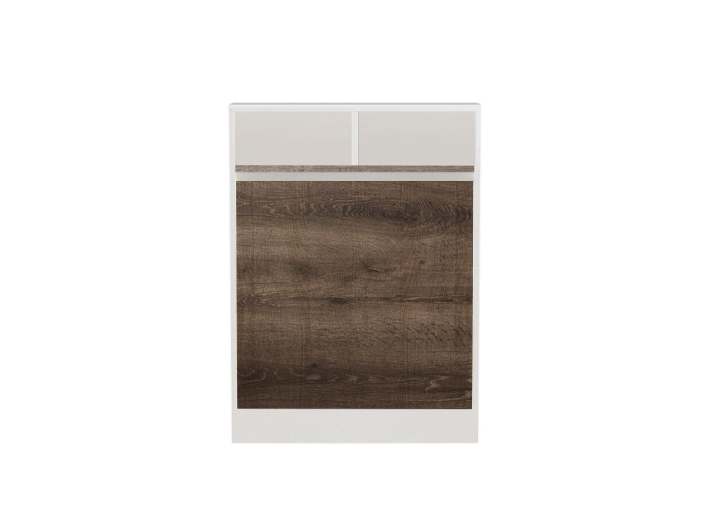 Mesa de comedor plegable de madera "Bracked" - 70 x 15 x 96 cm - Beige