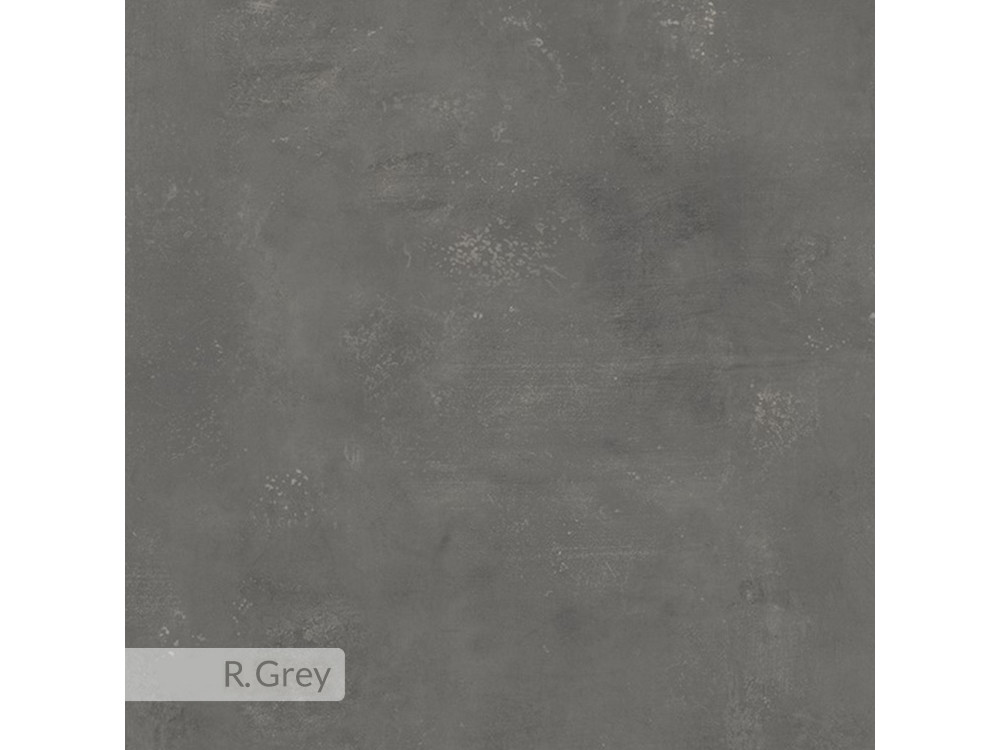 Escritorio modular de madera "Badau" - 110 x 102 x 77 cm - Gris