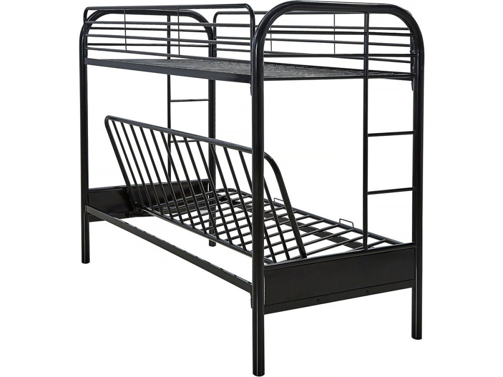 Litera "POLO" - 90 X 190 CM - Negro