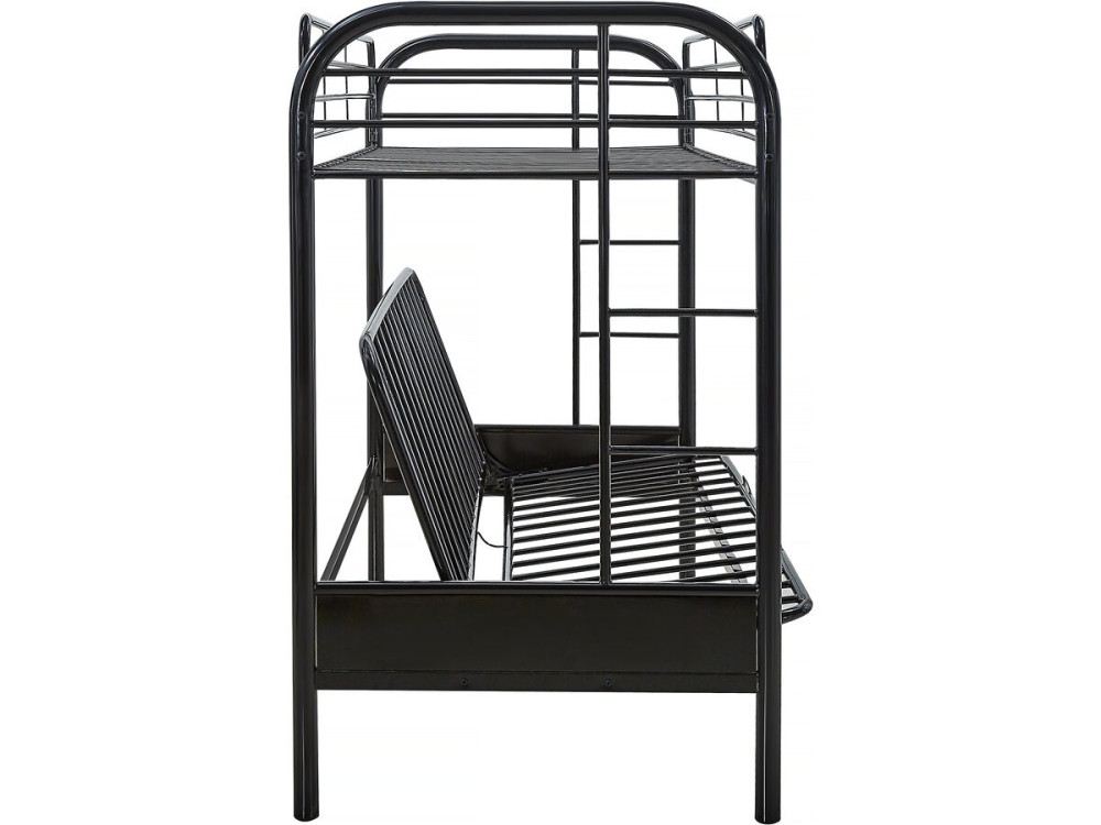 Litera "POLO" - 90 X 190 CM - Negro