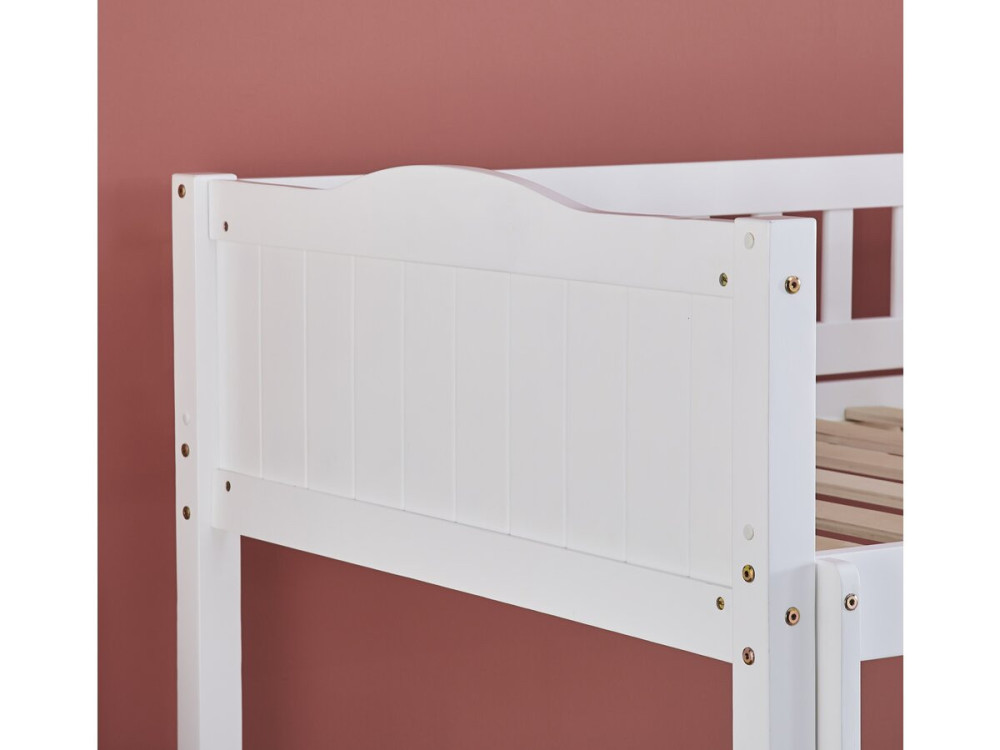 Litera infantil "Gabriel" - Madera - Blanco - 90 x 190 cm
