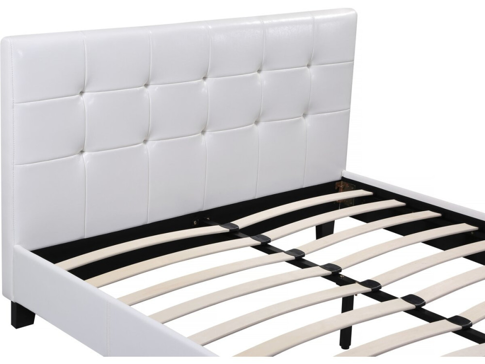Cama "Julia" color Blanco - 160 x 200 cm