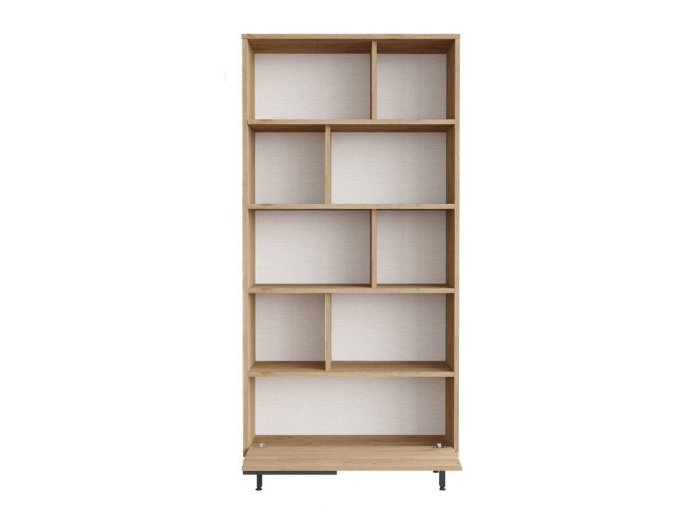 Librería de madera "Calvin" 83,9 x 29,5 x 175,6 cm - Nogal