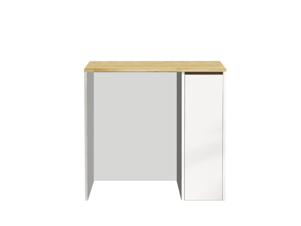 Armario de madera para lavadora "SA1" - 93 x 60 x 88 cm - Blanco