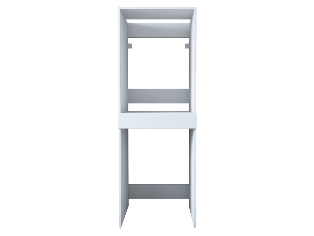 Armario de madera para lavadora "Dorma" - 66 x 65 x 189 cm - Blanco