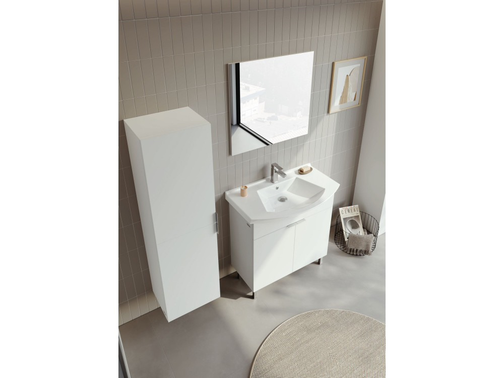 Espejo decorativo de madera «Purus 80» -  cm - Transparente