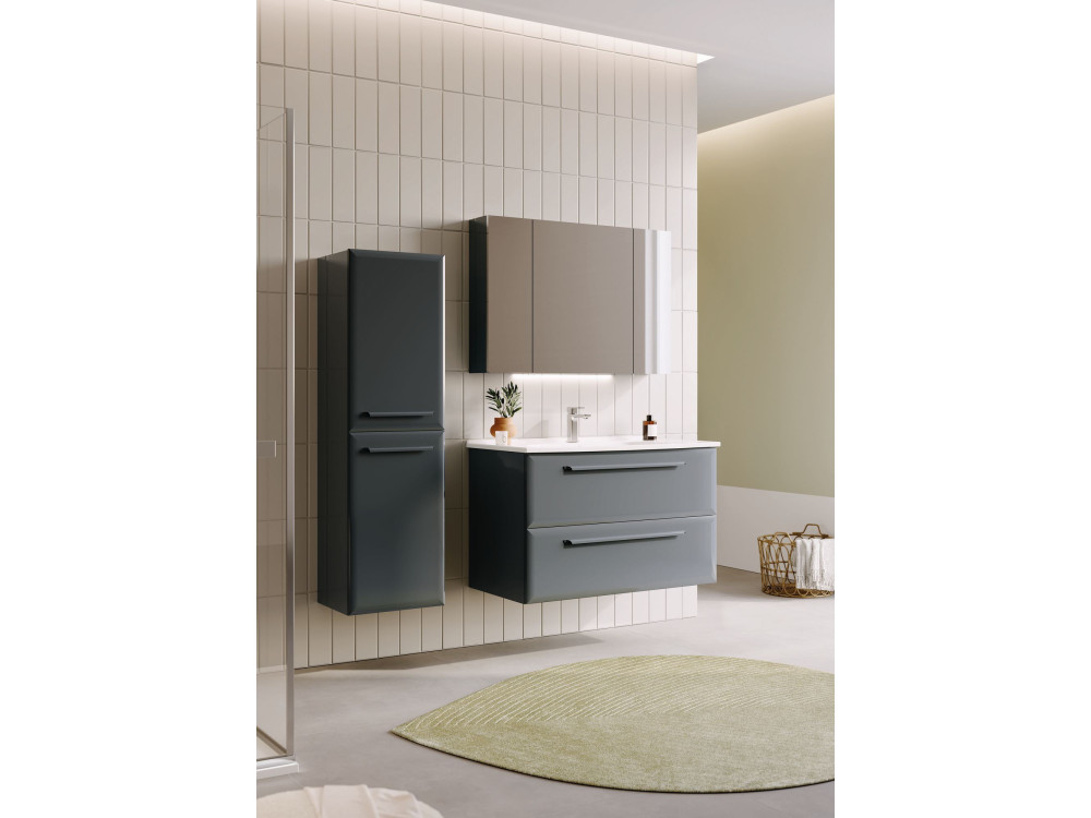 Armario de baño «Nuvola 40 v3» - 40 x 32 x 138 cm - Antracita