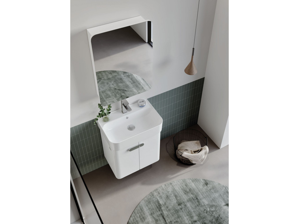Mueble para lavabo «Orbit 55» - 55 x 38 x 62 cm - Blanco