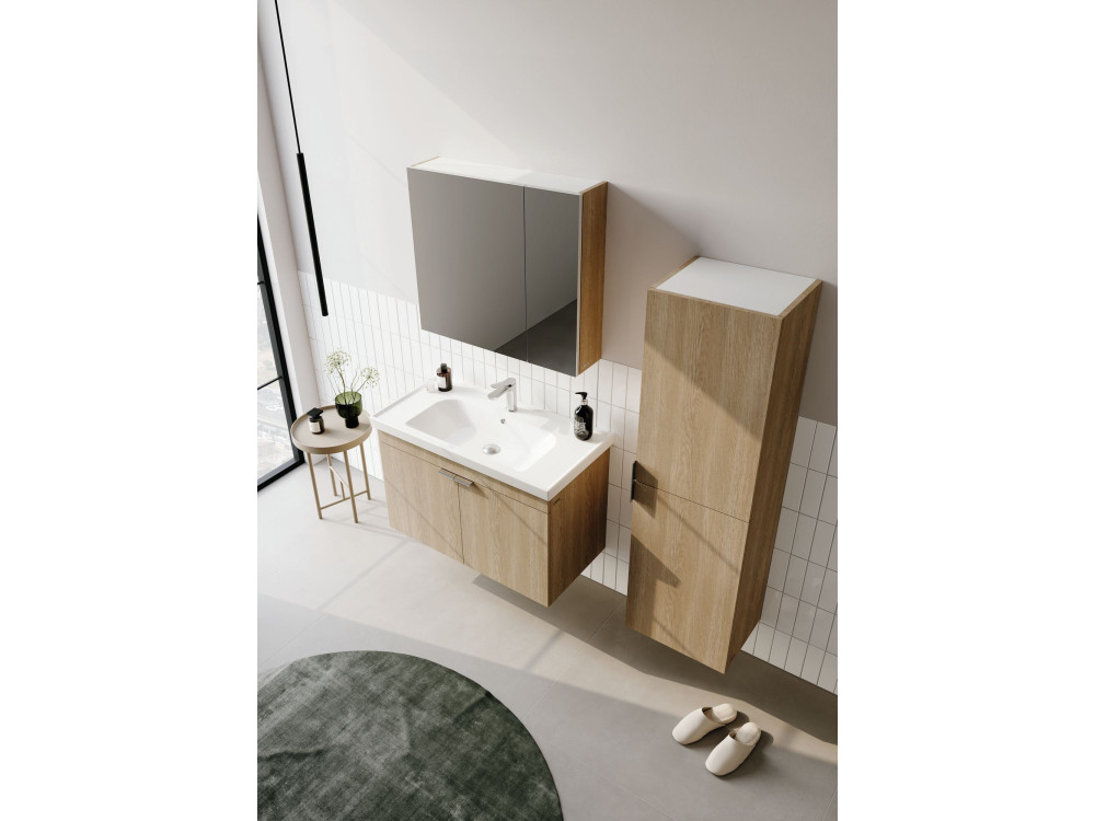 Mueble para lavabo «Desna 90» - 90 x 45 x 58 cm - Roble Sonomo
